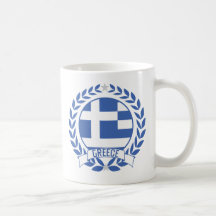 Greece Wreath Mug