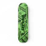 Greed and money skateboards