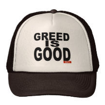 Greed is Good Mesh Hats