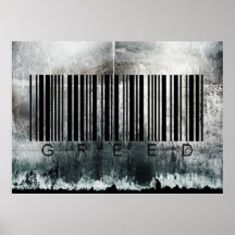 Greed Print