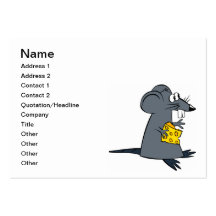 Greedy rat business card