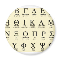 greek alphabet gifts fridge magnets