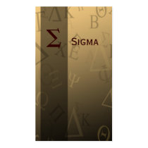 Greek alphabets profile card