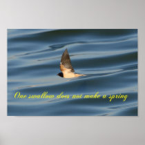 Greek Bird Proverb Print