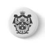 Greek Coat of Arms Pinback Buttons