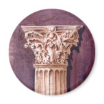 Greek column magnet