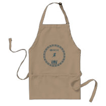 Greek dish apron
