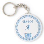 Greek dish keychains
