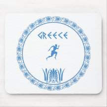 Greek dish mouse mats