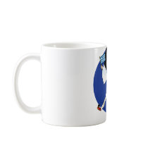 Greek Evzone dancing with Flag OPA! Coffee Mugs