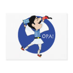 Greek Evzone dancing with Flag OPA!