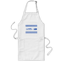 GREEK GOD APRON GREEK KEY