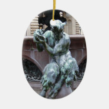 Greek God Pan Christmas Ornament