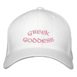 Greek Goddess Hat Embroidered Baseball Caps
