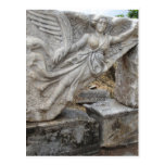 Greek Goddess Nike at Ephesus, Turkey Post Card