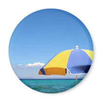 GREEK ISLANDS UNDER THE SUN FRIDGE MAGNET
