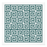 Greek Key Pattern Any Occasion Party Invitation