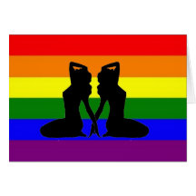 Greek Lesbian Pride Card