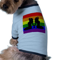 Greek Lesbian Pride Dog Clothes