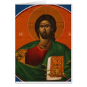 GREEK ORTHODOX ICON JESUS CHRIST cards