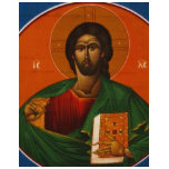 GREEK ORTHODOX ICON JESUS CHRIST t-shirts