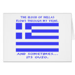 Greek Ouzo cards