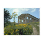 Greek Temple, Segesta, Sicily, Italy postcards
