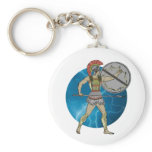 Greek Warrior Keychains