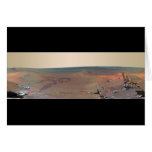 Greeley Haven Panorama Mars Rover Opportunity Greeting Card