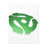 Green 3D 45 RPM Adapter