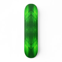 Green Abstarct Blank Skateboards