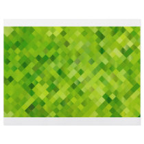 green abstraction personalized flyer