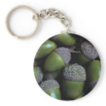 Green Acorn nuts keychains