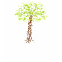 Green Alien Tree-T t-shirts