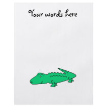 Green alligator
