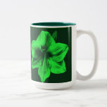 Green Amaryllis Coffee Mug