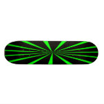 GREEN AND BLACK RETRO SKATEBOARDS
