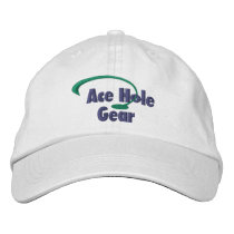 Green and Blue Logo Baseball Cap