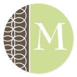 Green and Brown All Occasion Sticker