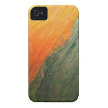Green and Gold iPhone 4 Cover