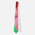 Green And Red Leaves ties