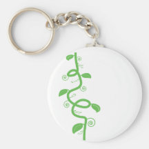 Green and the Beanstalk Key Chains