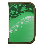 Green and White Butterflies Organizer