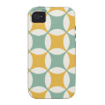 Green and yellow circles iPhone 4/4S covers