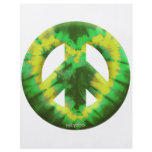 Green and Yellow Tie Dye Flyer