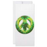 Green and Yellow Tie Dye rack cards