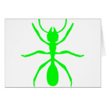 Green Ant Greeting Card