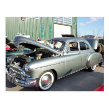 Green Antique Car, 1 Postcards