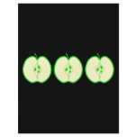 Green Apple Half. Flyer Design