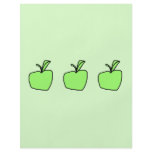 Green Apple. Illustration. Custom flyers